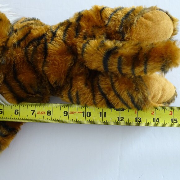 The Petting Zoo Tiger Plush Hand Puppet Recycled Materials 15 inch Ages 3 & Up N - Picture 14 of 14